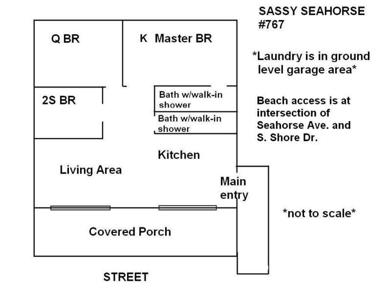 Sassy Seahorse Villa Surf City Exterior foto